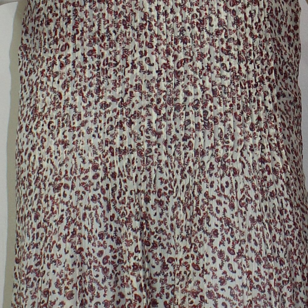 Chan Luu floral print sleeveless maxi woman dress lined size 1/small - Picture 6 of 7